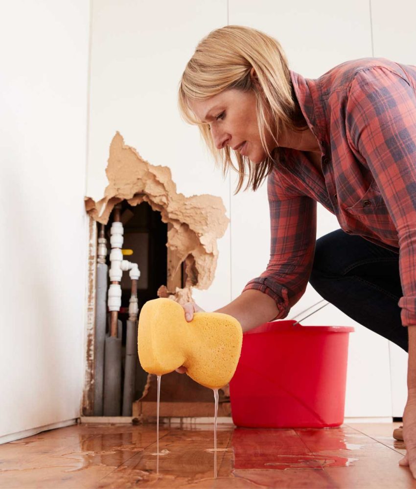 Burst Pipe Water Damage Restoration Services